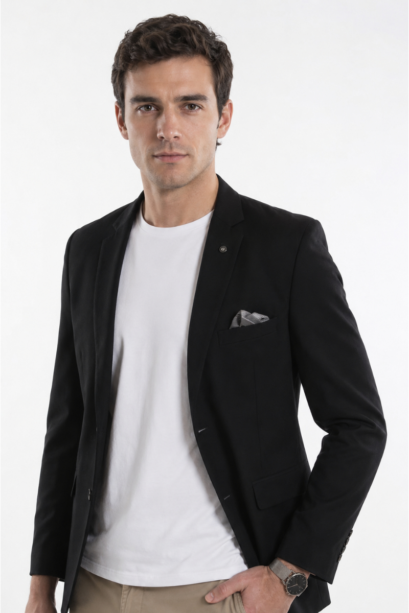 Blazer Alpaca Black Circus
